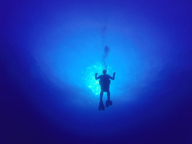 Diving in Naha-shi, Japan - By Patton Butler